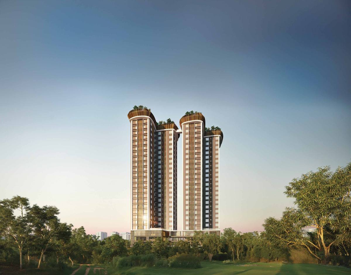 Jeevika twin towers, Lake Town Kolkata – artist's impression